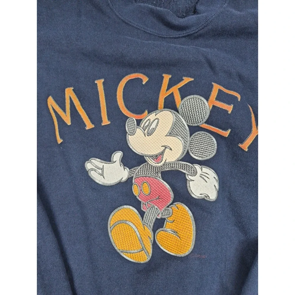 Vintage 1990s Walt‎ Disney Mickey Mouse Unlimited Crewneck Sweatshirt Adult XL - Picture 2 of 12